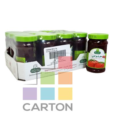 HALWANI STAWBERRY JAM 12*400GM